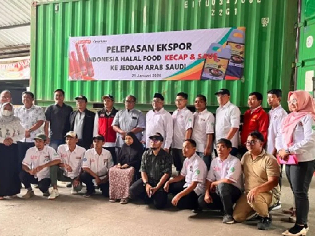 SBCR Surabraja Lepas Ekspor Produk Halal ke Jeddah, Perkuat Pasar Timur Tengah