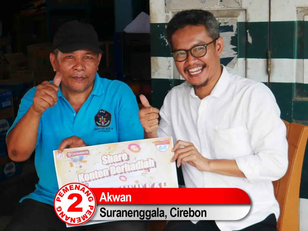 Surabraja Bagikan Jutaan Rupiah Hanya dengan Share Konten Berhadiah